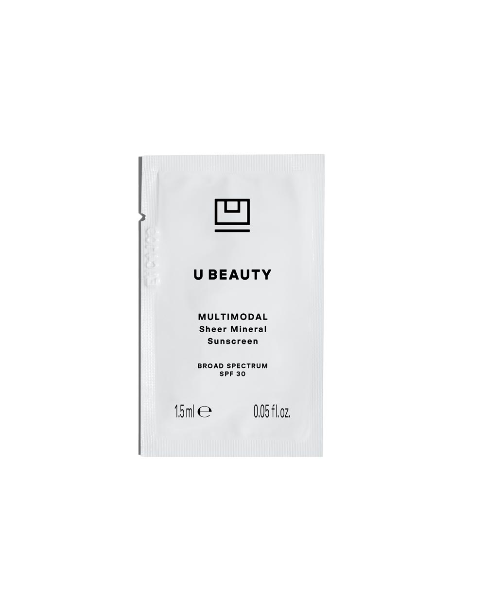 Multimodal Sheer Mineral Sunscreen Sachet